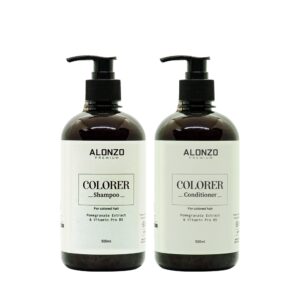 Cặp dầu gội xả Alonzo Colorer 500ml cho tóc nhuộm