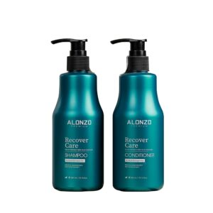 Cặp dầu gội xả Alonzo Recover 300ml phục hồi tóc khô và hư tổn