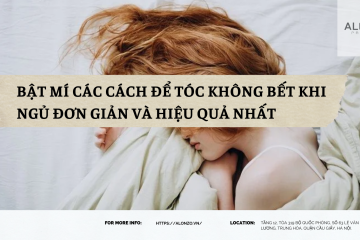 Bật mí các cách để tóc không bết khi ngủ đơn giản và hiệu quả nhất