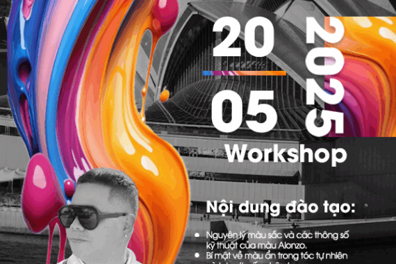 WORKSHOP ALONZO LÀM CHỦ KỸ THUẬT PHỐI MÀU ĐÃ ĐẾN VỚI HÀ NỘI